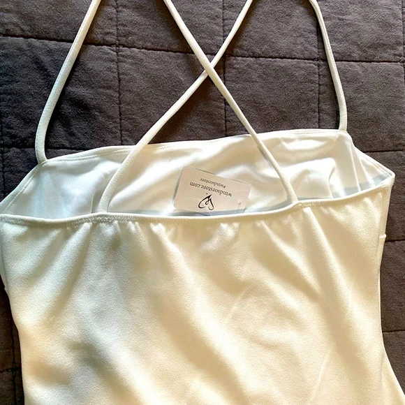 NWT White Strappy Ruffled Dress by Windsor |Size Large - Picture 10 of 13